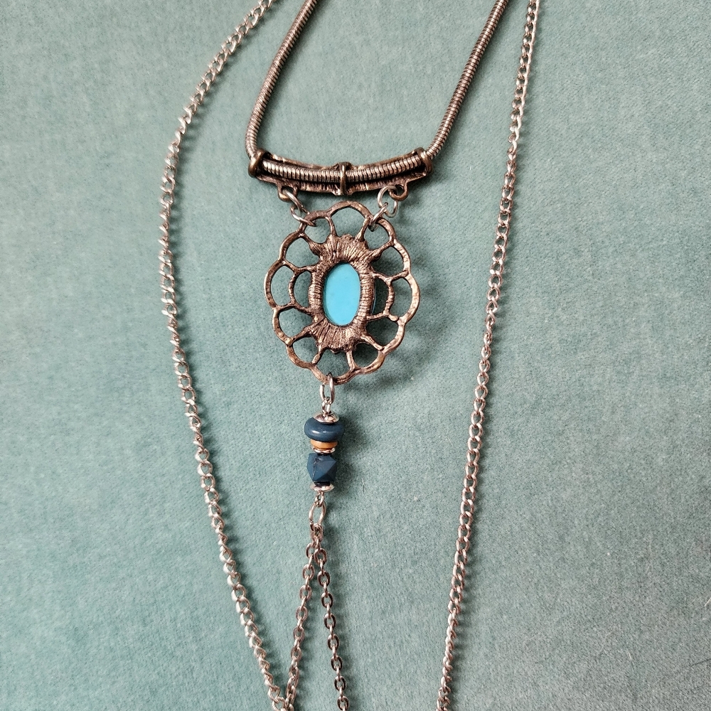 Long boho necklace - Picture 13 of 15